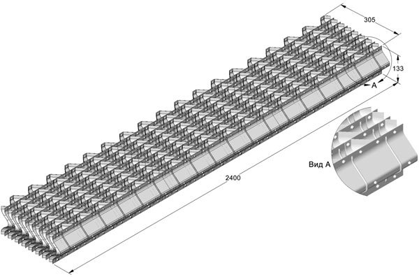 Standard  block of water catcher ВС-150